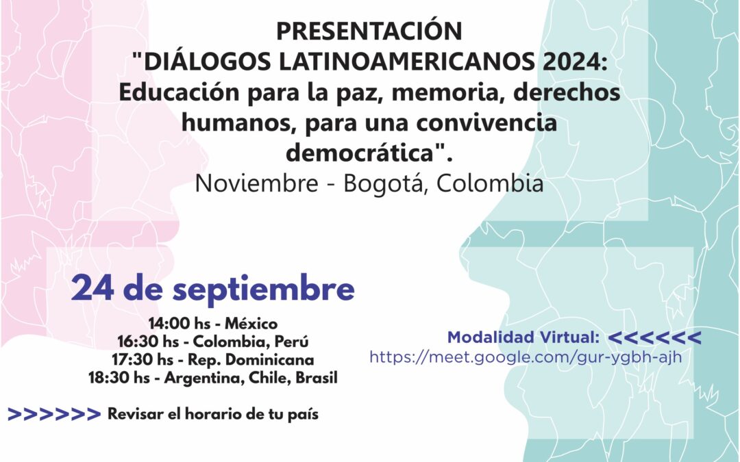 Séptimo coloquio: Presentamos los Diálogos Latinoamericanos en Colombia